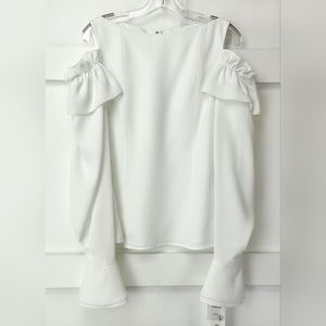 NWT open shoulder blouse